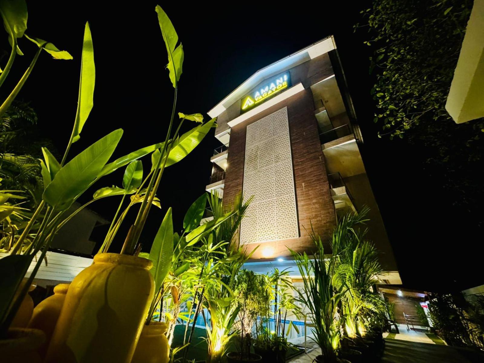 Bluo Amani Vagator - Boutique Hotel Goa Анжуна Экстерьер фото